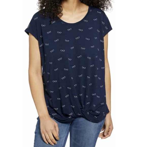 NWT IZOD Women's Short Sleeve T-Shirt Yellow Blue Pink Navy Sizes S M L XL $45 - Picture 4 of 7